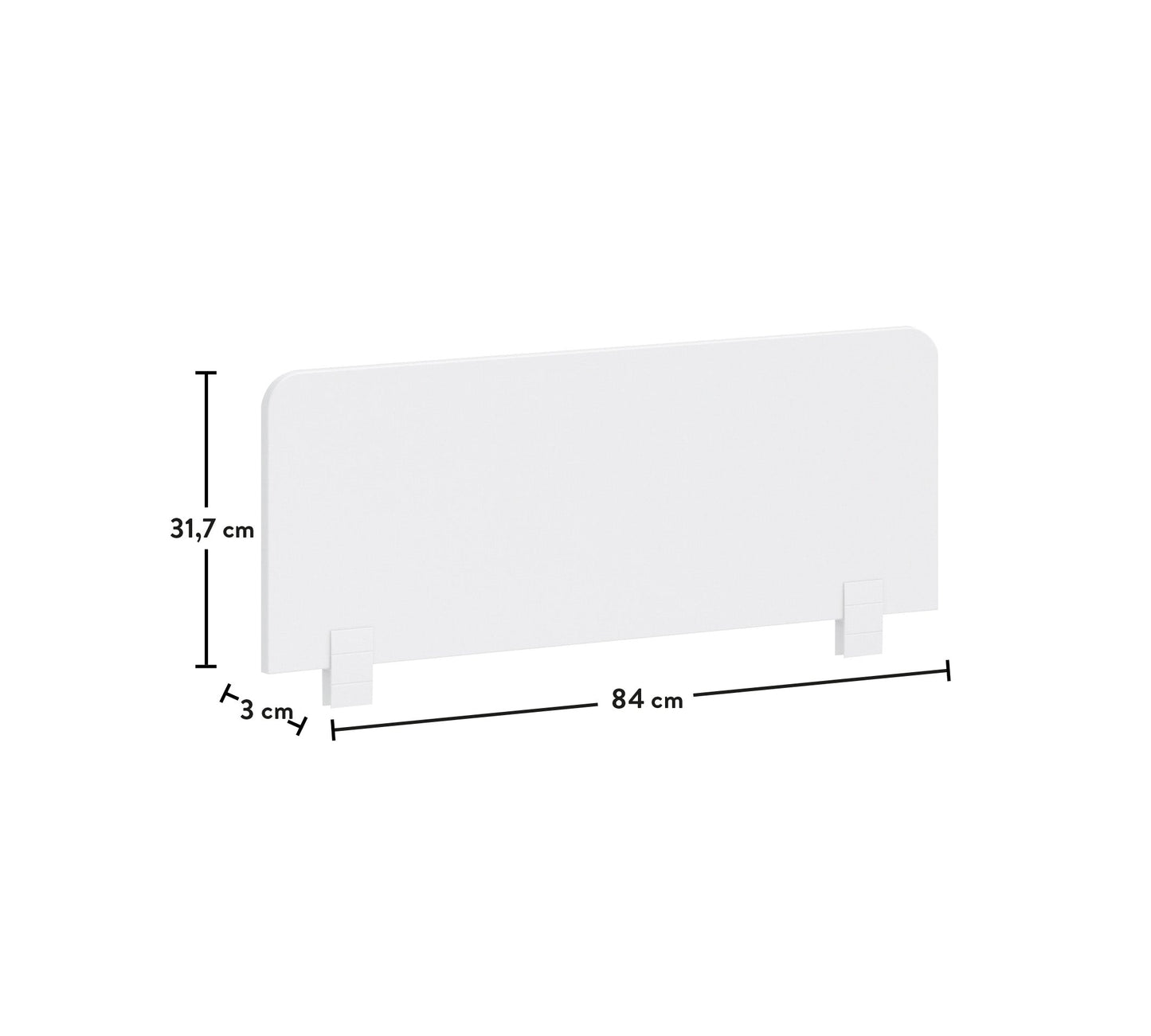 Barra di sicurezza bianca