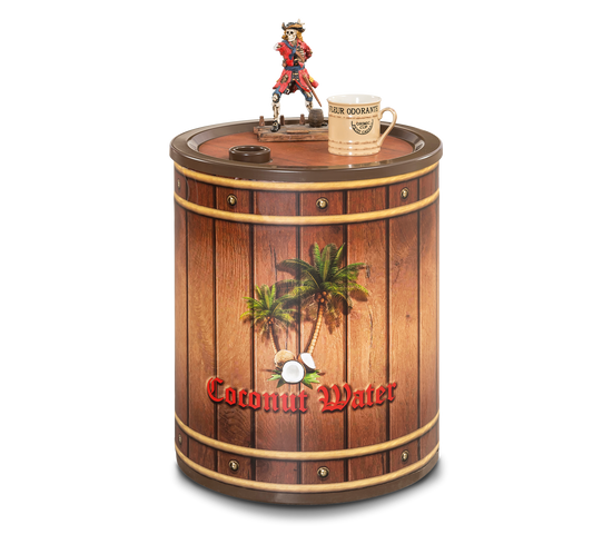 Pirategallon-Nachttisch