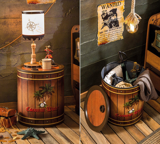 Pirategallon-Nachttisch