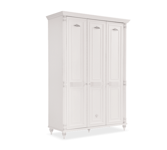 Romantischer 3-türiger Kleiderschrank