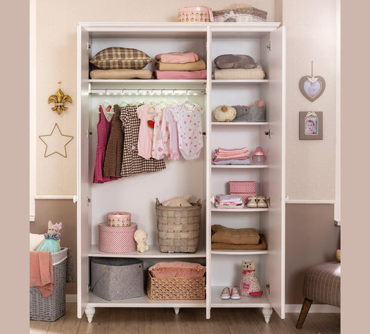 3-türiger Kleiderschrank Romantica