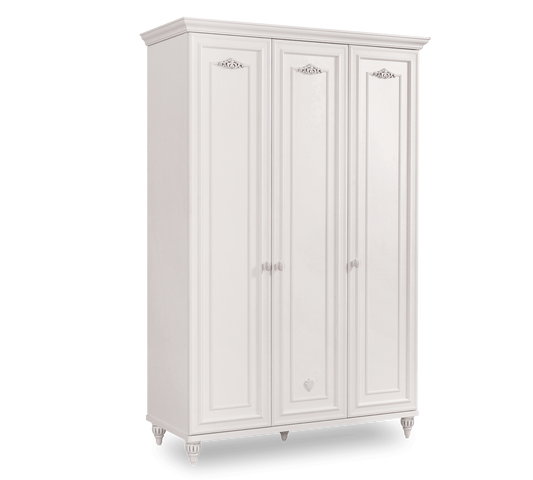 3-türiger Kleiderschrank Romantica