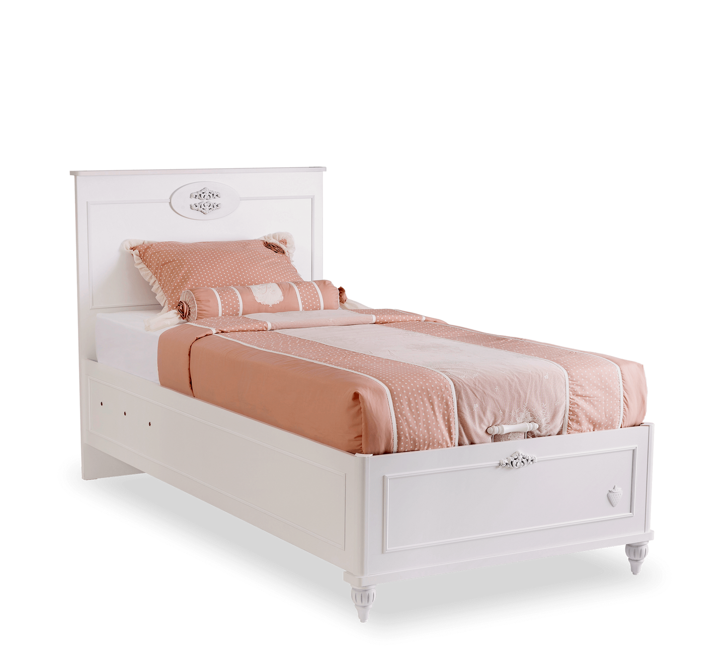 Letto Romantica Con Rete (100x200 Cm)