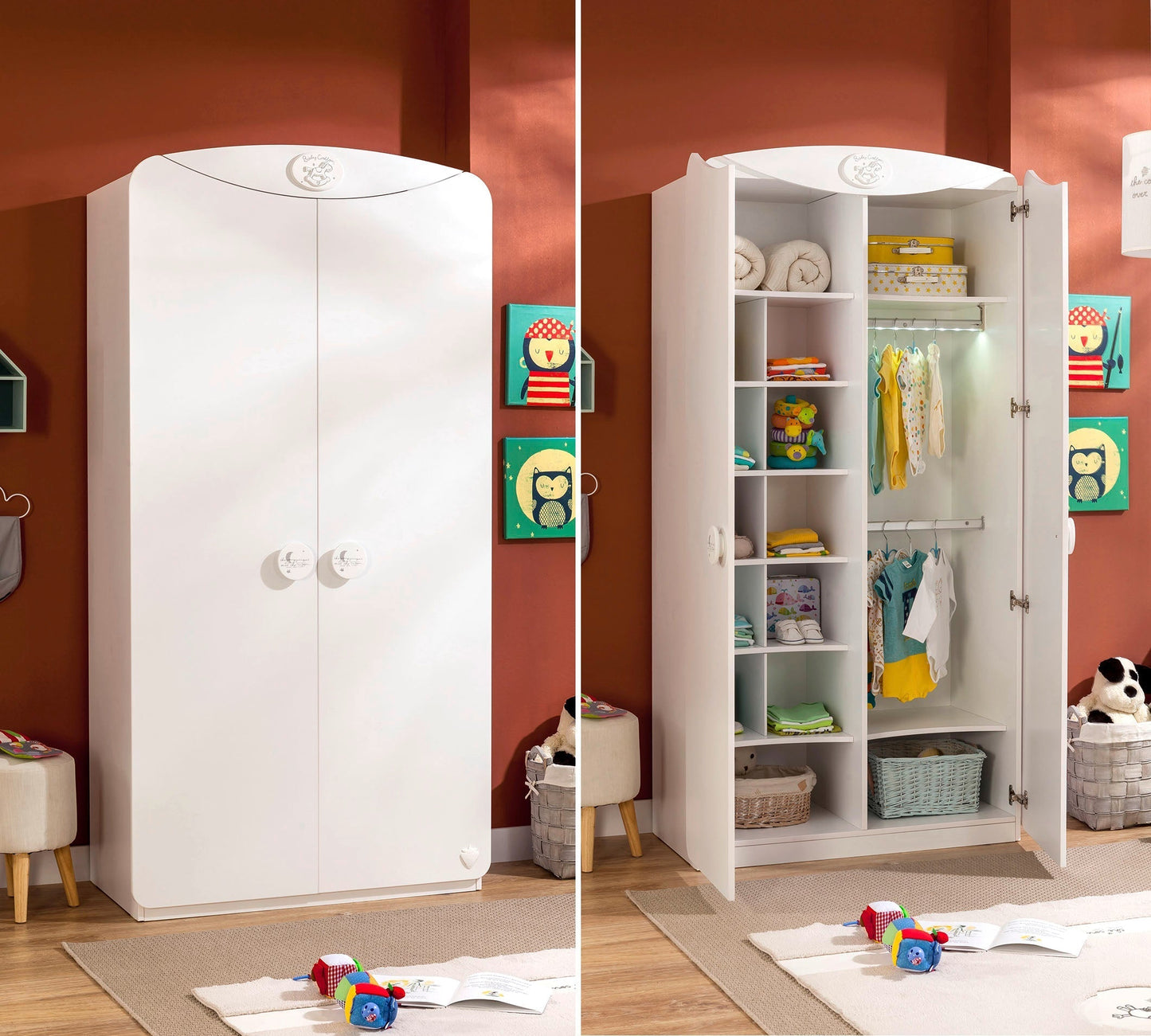Armoire 2 portes Baby Cotton SL