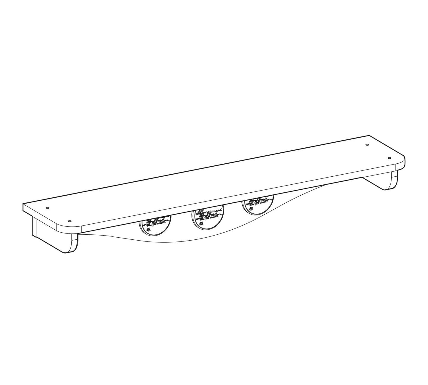 Kleiderregal aus Baby-Baumwolle