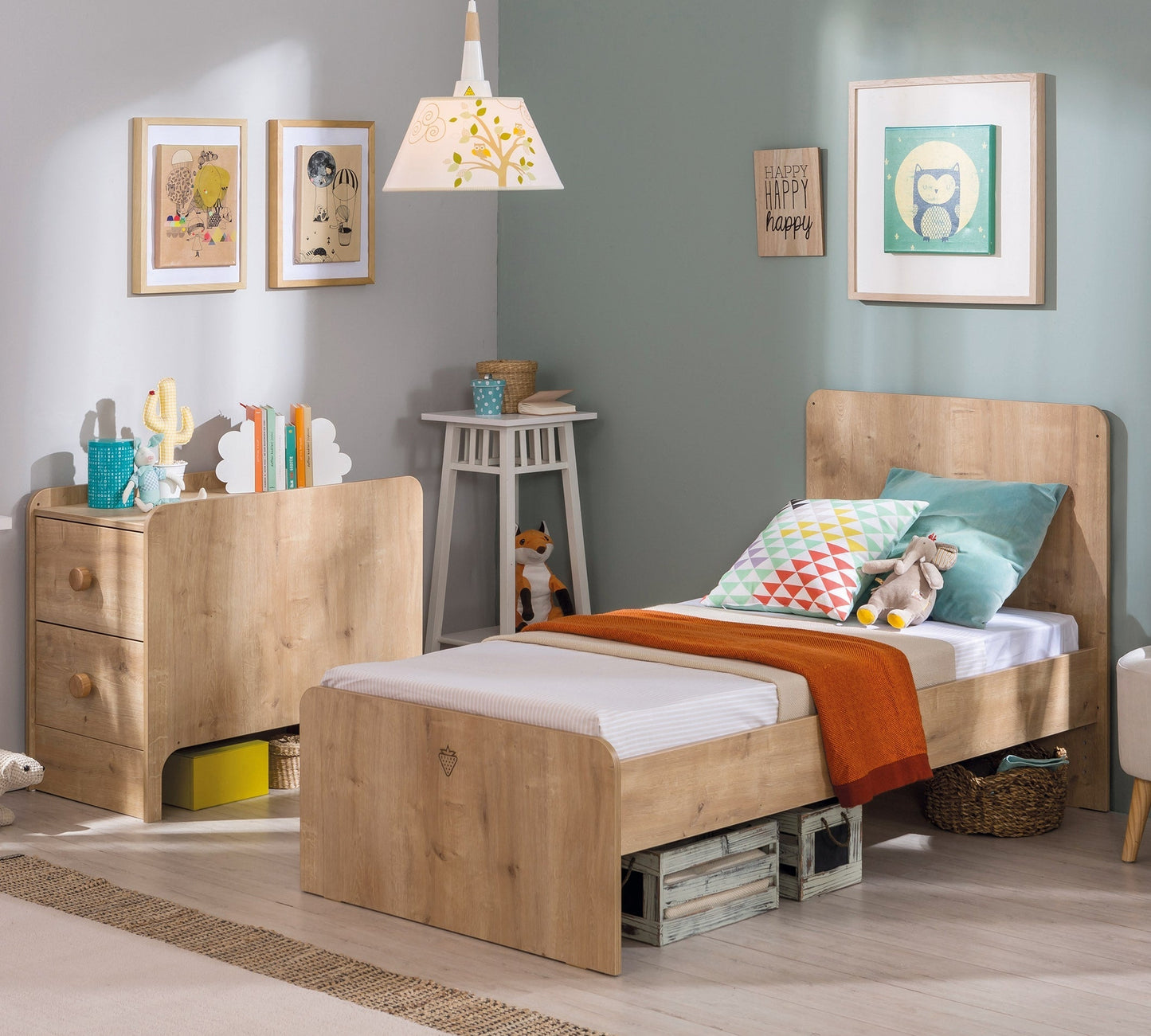 Lettino trasformabile bebè Mocha St (75x160 Cm)