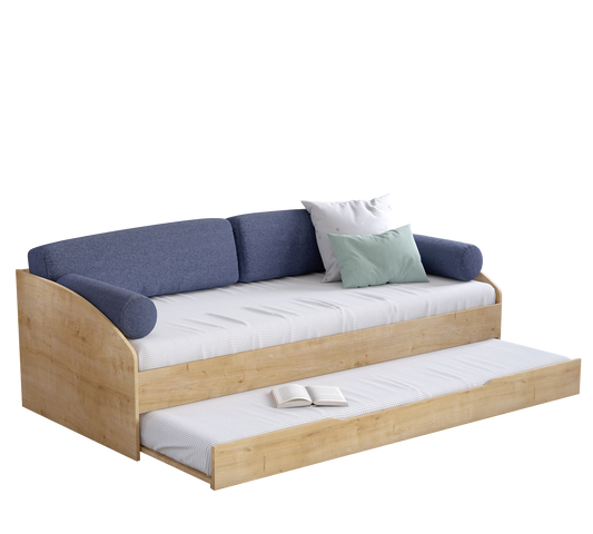 Mokka-Daybed-Ausziehbett (90 x 200 cm)