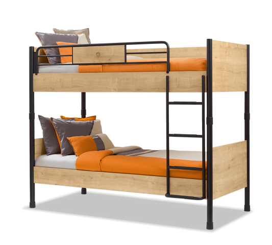 Mokka-Etagenbett (90 x 200 cm)