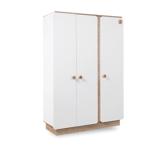 Natura Baby 3-türiger Kleiderschrank