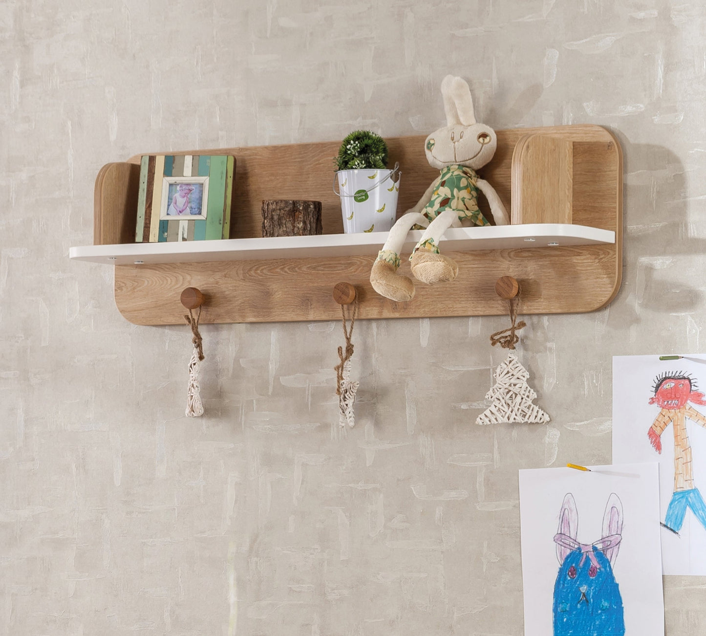 Natura Baby Kleiderbügelregal