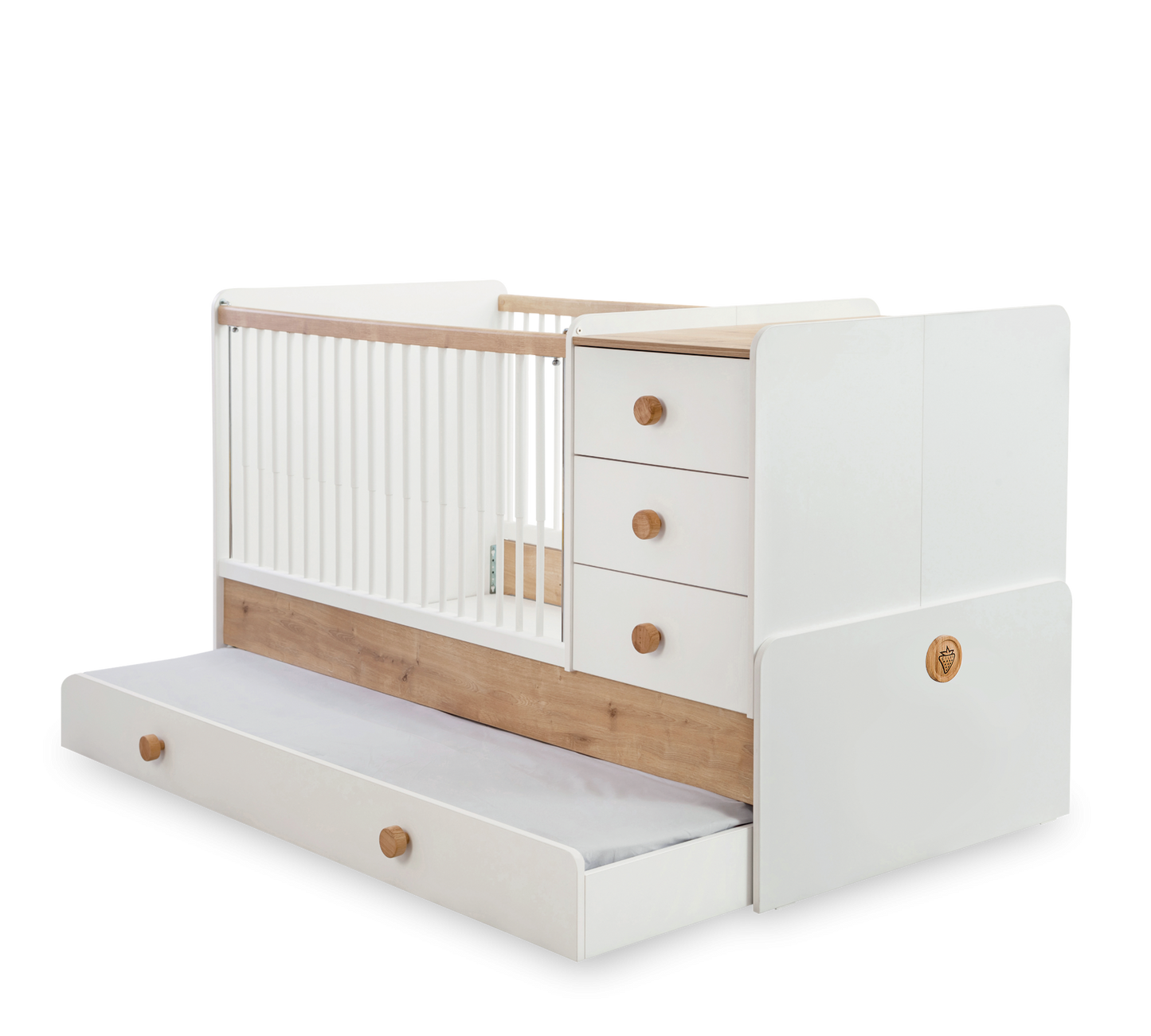 Natura Baby SL umbaubares Kinderbett (mit Elternbett) (80x180 cm)