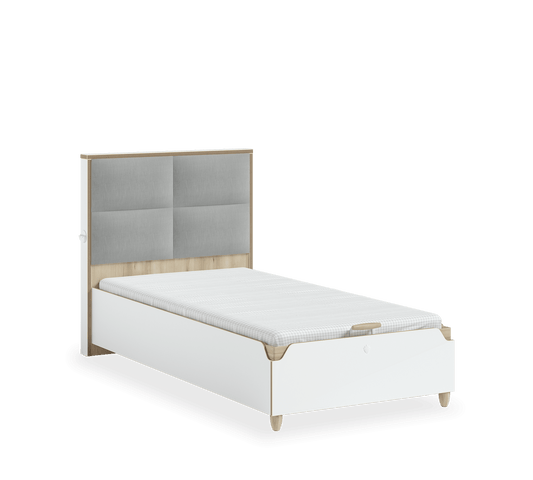 Modera Bettkopfteil aus Stoff mit Netz (100 x 200 cm)