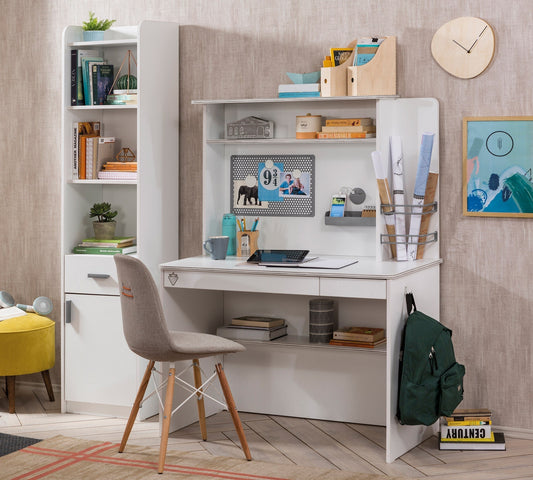 Weißer Schreibtisch