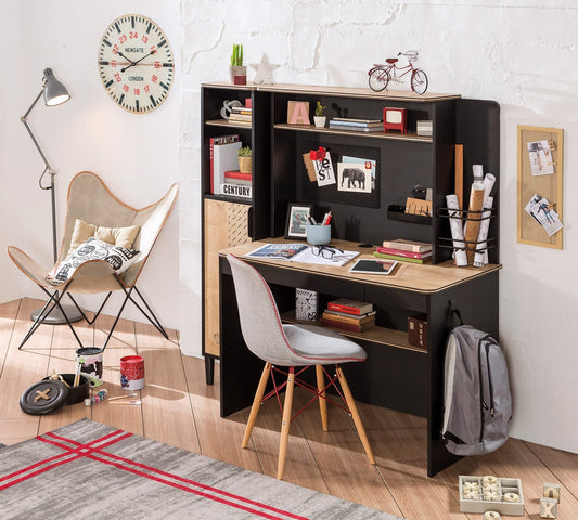 Kleiner schwarzer Schreibtisch