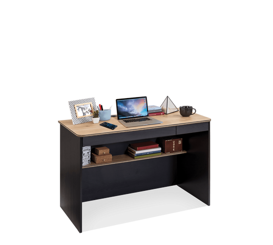 Kleiner schwarzer Schreibtisch