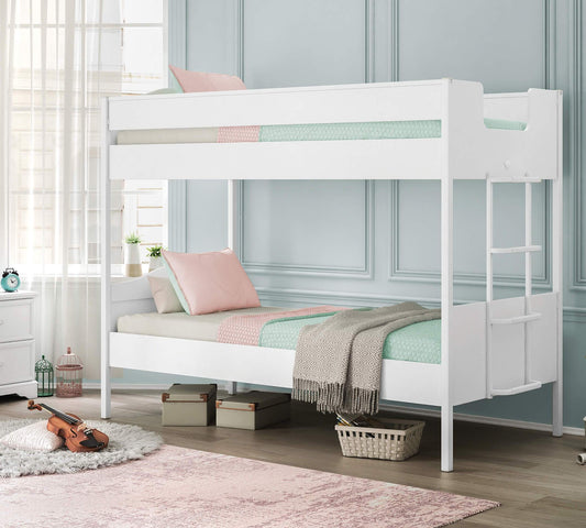 Weißes Etagenbett Line (90x200 cm)