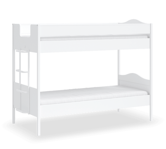 Weißes Etagenbett Line (90x200 cm)