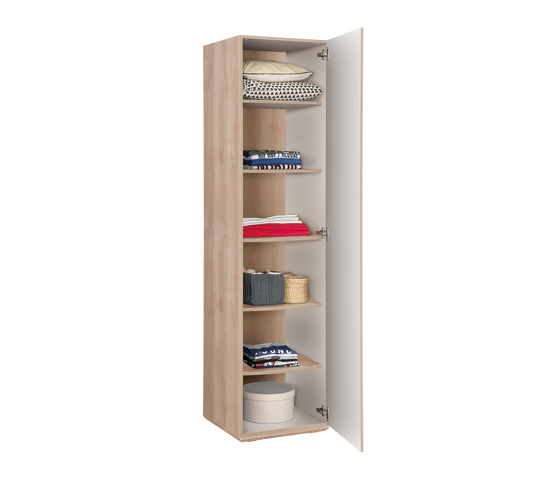 Armadio a due ante ad un'anta