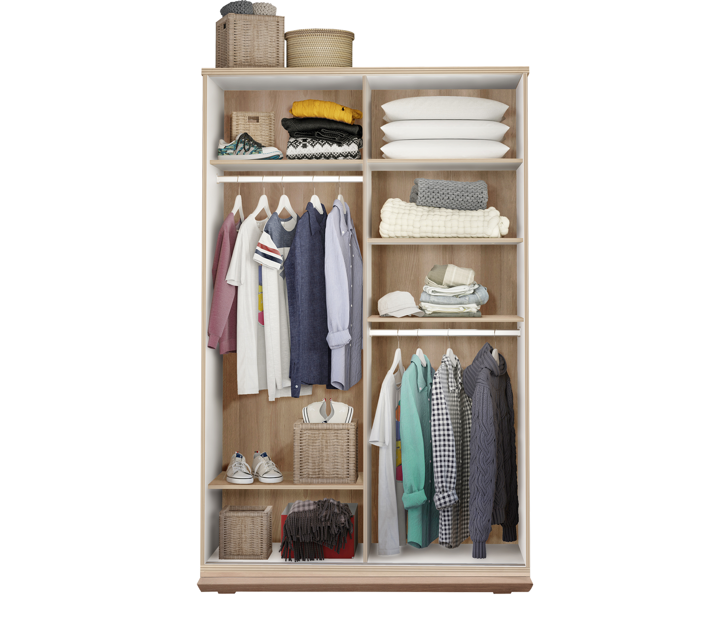 Petite armoire coulissante Duo