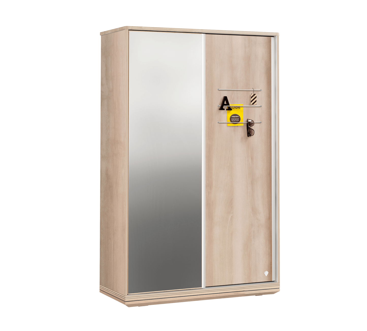 Petite armoire coulissante Duo
