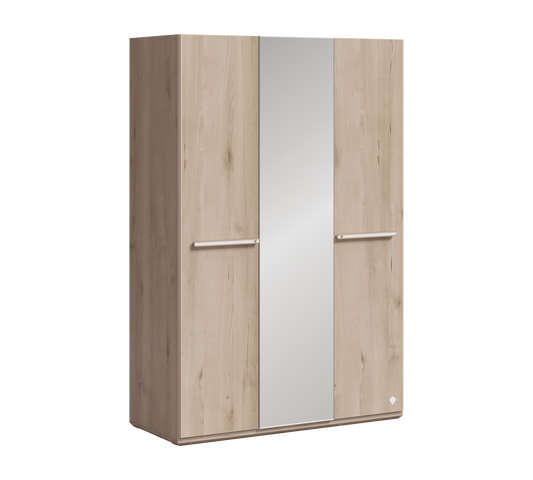 3-türiger Duo-Kleiderschrank