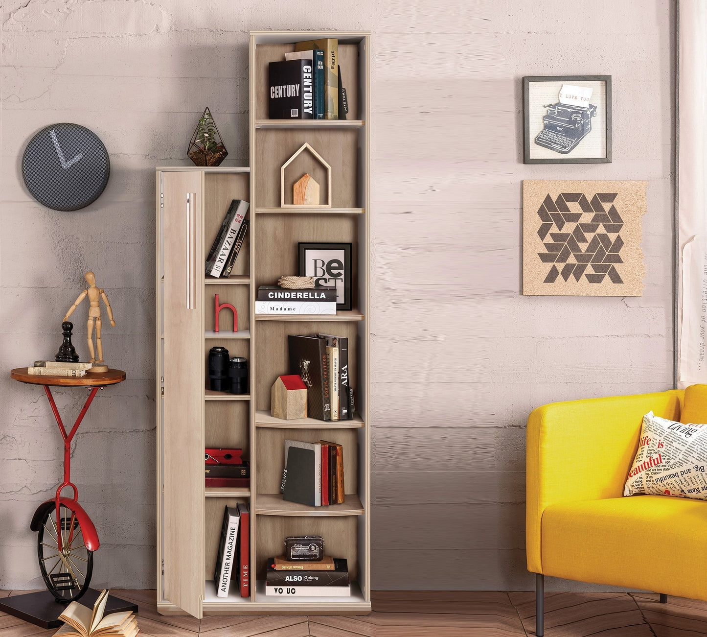 Libreria Duo Con Contenitore