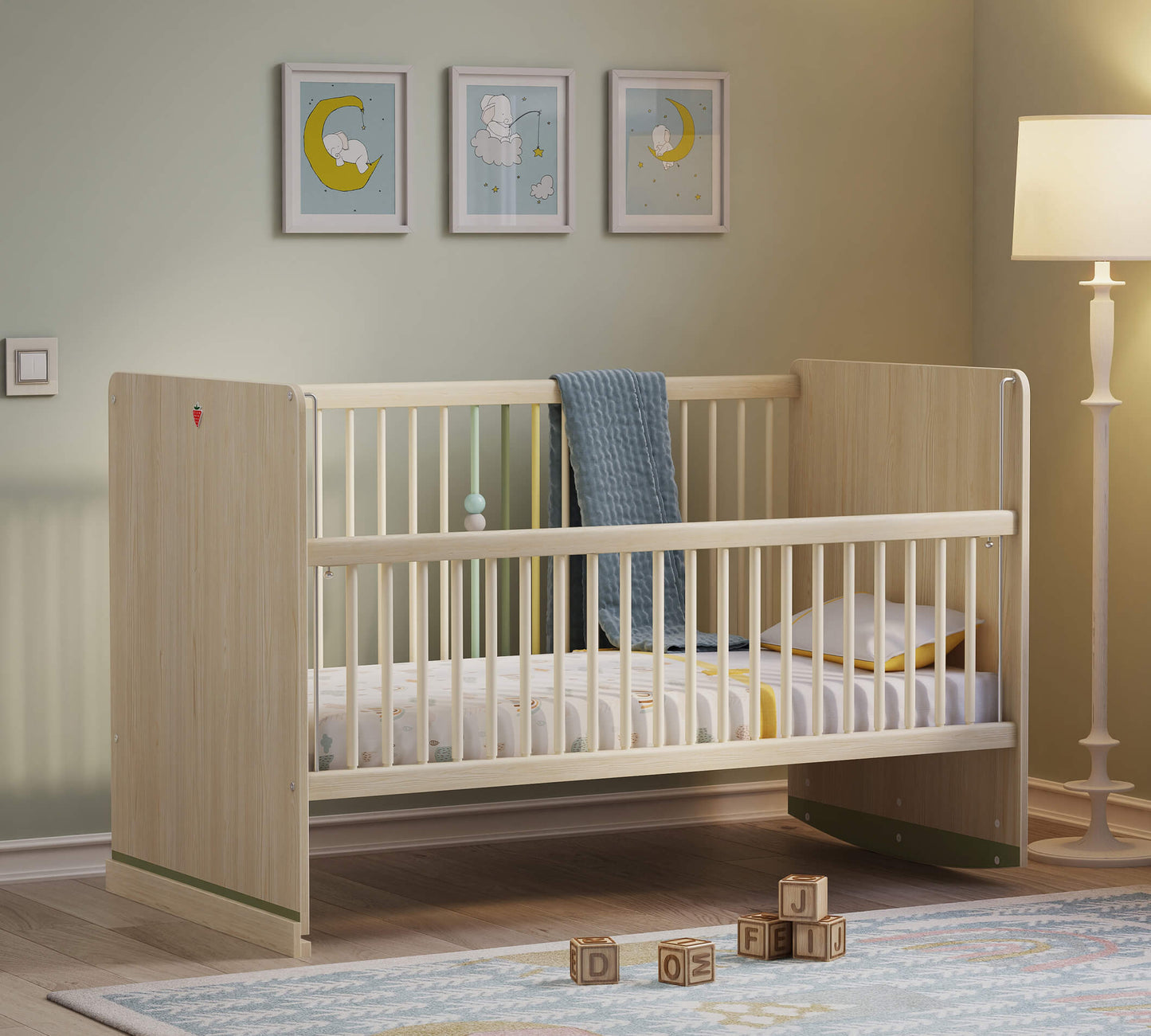 Montes Natural Schwingleuchte (70x140 cm)