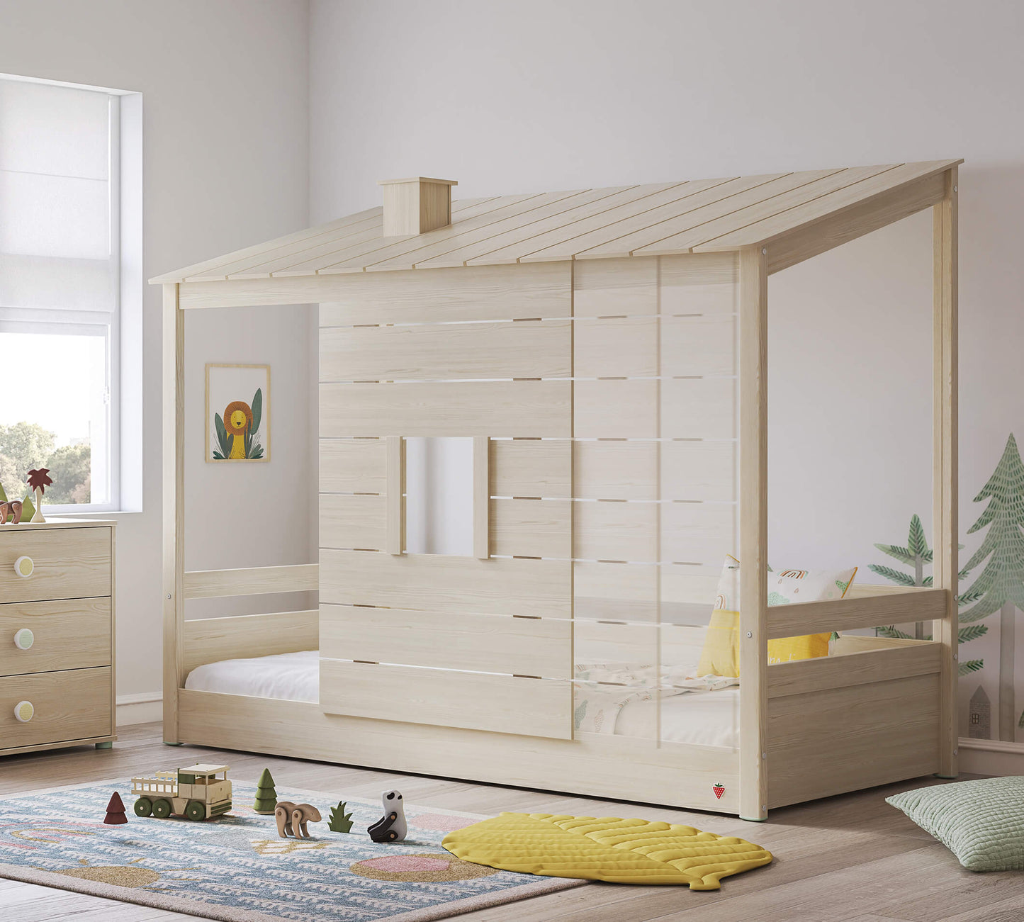 Finestra in legno Montes Natural