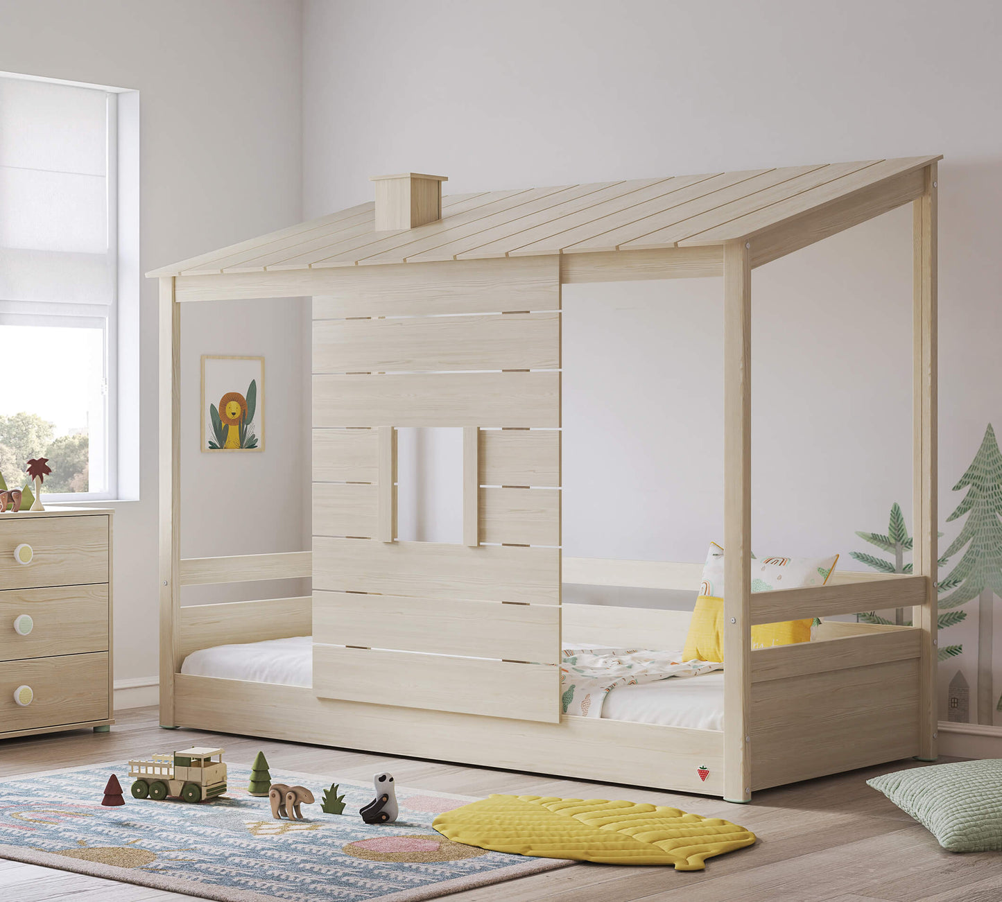 Finestra in legno Montes Natural