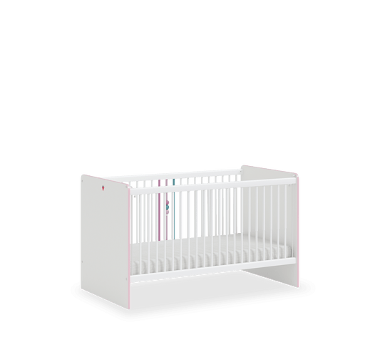 Prinzessinnen-Kinderbett mit Lift (70 x 140 cm)