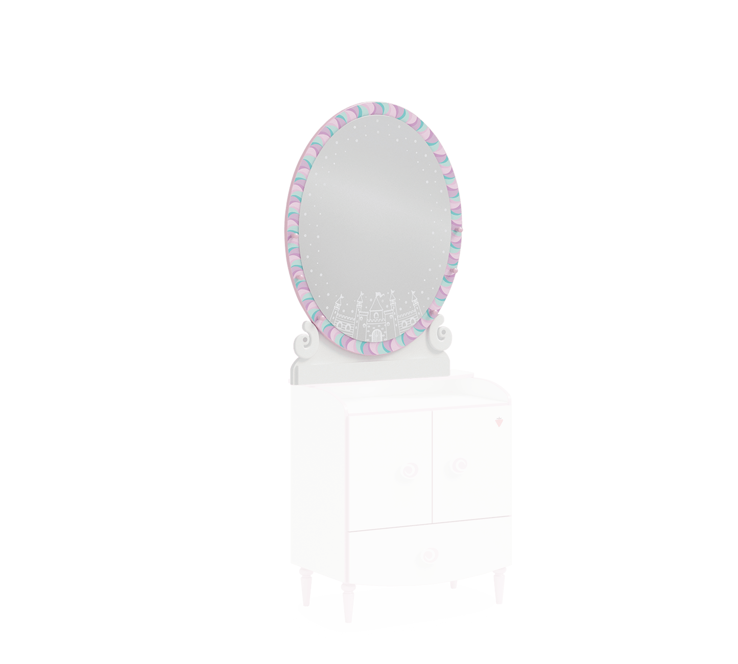 Specchio da comò Princess