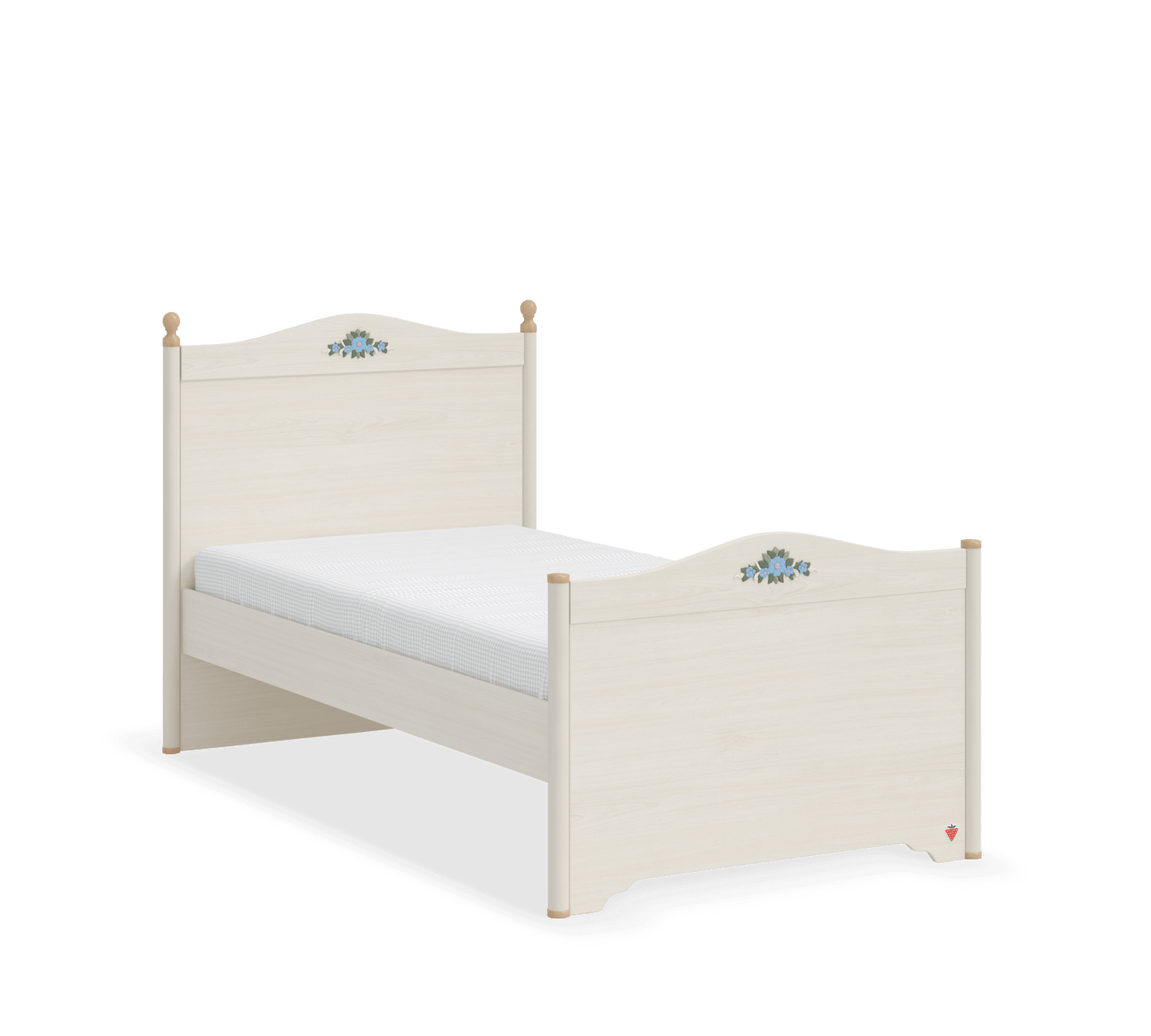 Flora (Neu) Bett (100x200 cm)
