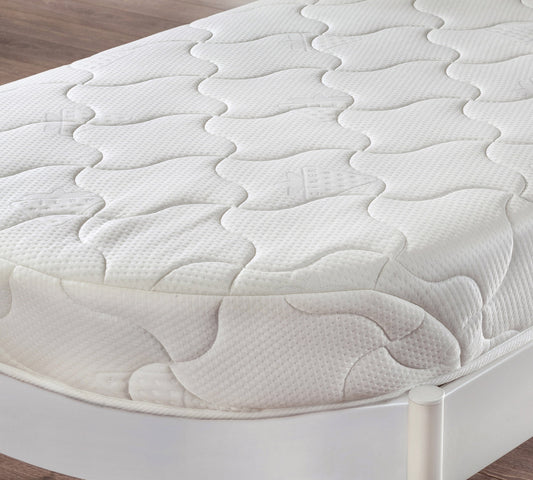 Ovale Bambusmatratze (90x195x19 cm)