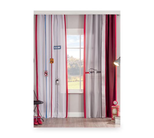 Biclass-Vorhänge (140x260 cm)