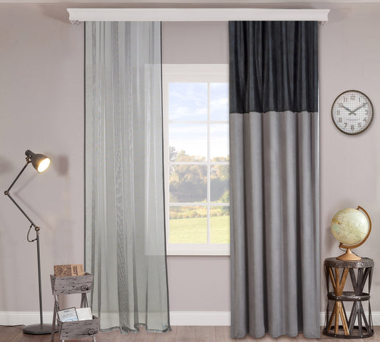 Dunkler Vorhang (160x260 cm)