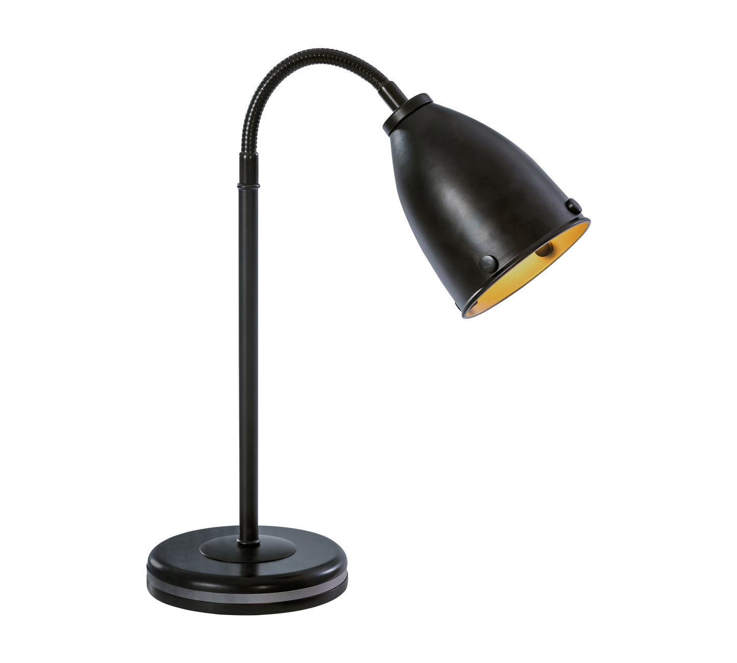Dunkle Tischlampe