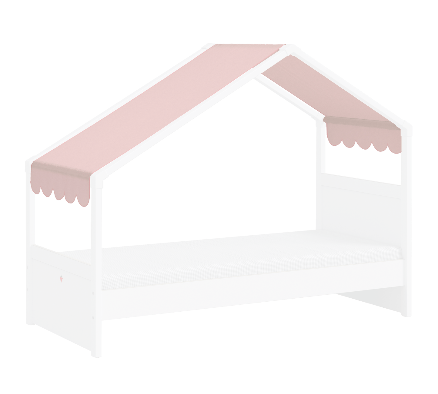 Tente de toit latérale Montes (rose)
