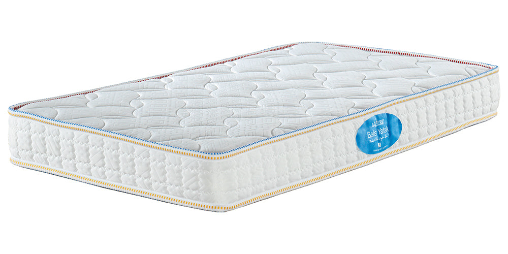 Cameretta completa da neonato "Mango" con lettino crescita stile essenziale.