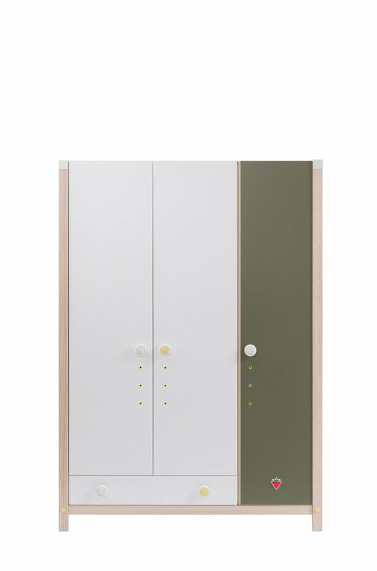 Montes 3-türiger Kleiderschrank