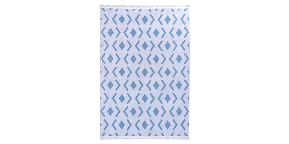 Cameretta completa per ragazzi "Kampus" color azzurro, blu, bianco e legno.
