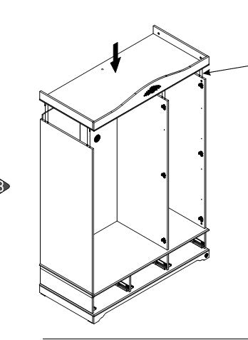 Fiore li Weißer rustikaler Stock