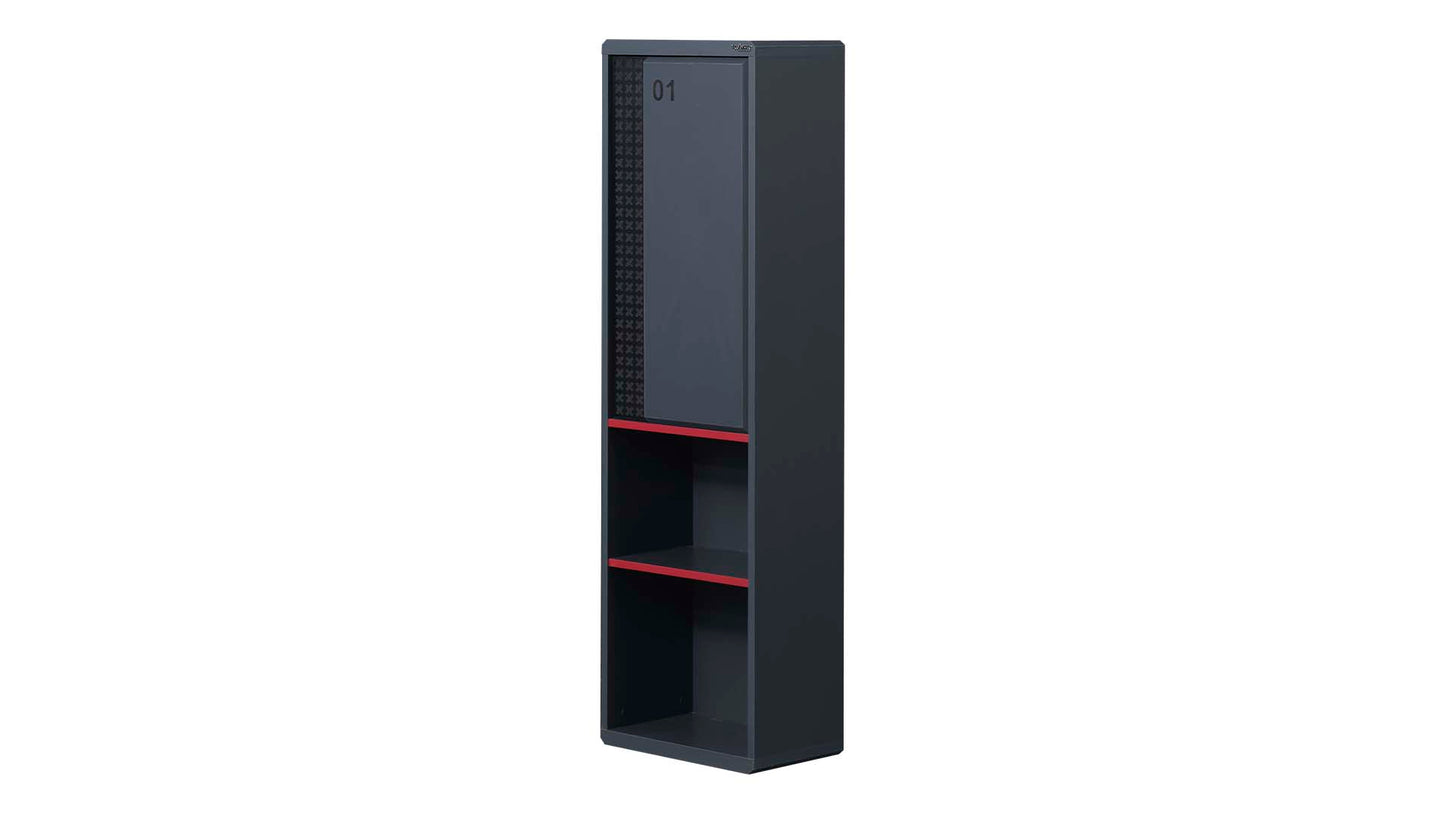 Komplettes „Arcade“-Kinderzimmer im Spielzimmerstil, schwarze Farbe und farbige LEDs.