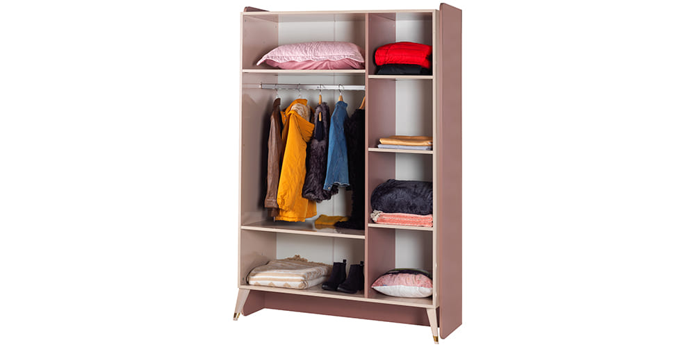 Chambre bébé fille rose complète