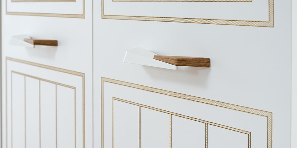 Cameretta completa per ragazzo "Mango" con letto 120x200 stile essenziale bianco