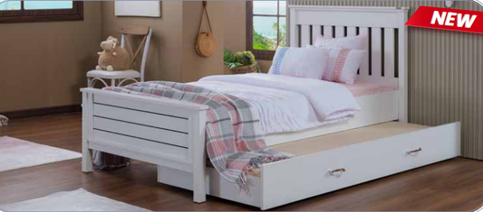 Komplettes Schlafzimmer für Mädchen „Hayal“ im romantischen Stil Weiß, Rosa, Beige und Lila.