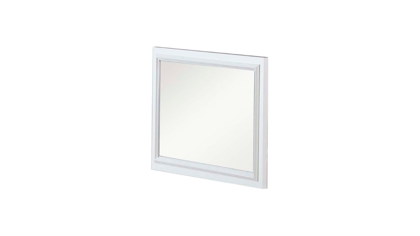 Cameretta completa per ragazzi "Katre" stile modern country color panna e legno noce con secondo letto estraibile.