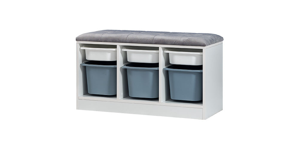 Montessori-Schlafzimmer für Jungen/Mädchen „Luna“, weiße Farbe.