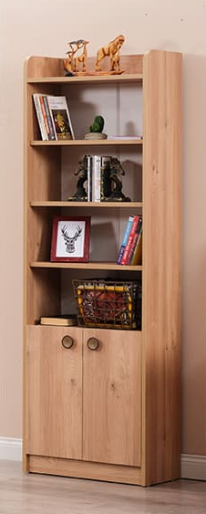 Cameretta completa per ragazzo "Nesta" stile essenziale color legno pino chiaro.
