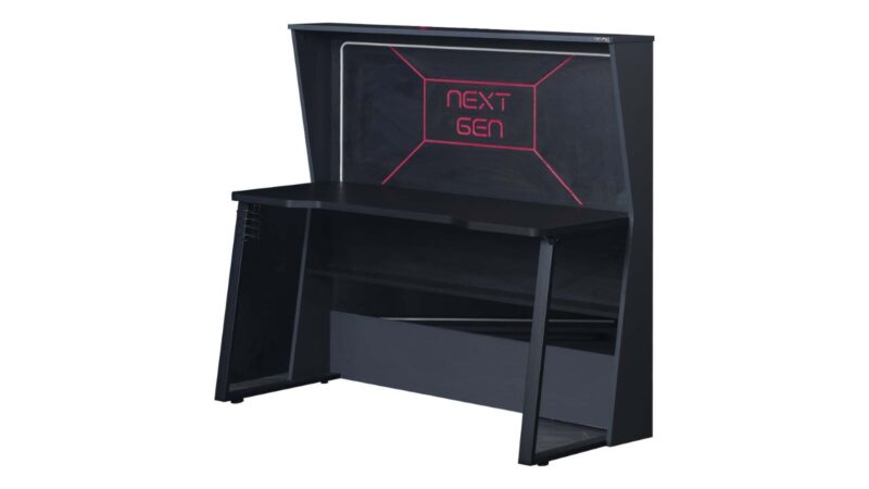 Cameretta completa per ragazzo "Next Game" stile sala giochi colore grigio antracite.