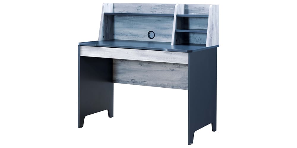 Chambre complète pour garçon avec lit 120x200 style "Urban" gris
